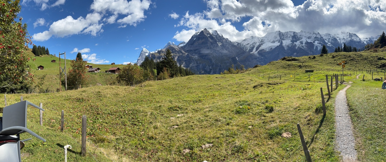 Start bei Mürren